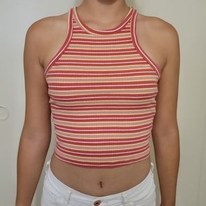 Pacsun tank top, striped, size XS